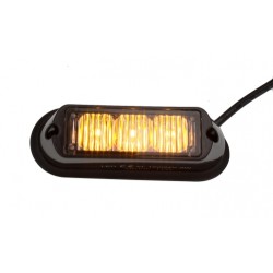 Flash stroboscopic cu 3 LED-uri Galbene  Flash stroboscopic cu 3 LED-uri Galbene
